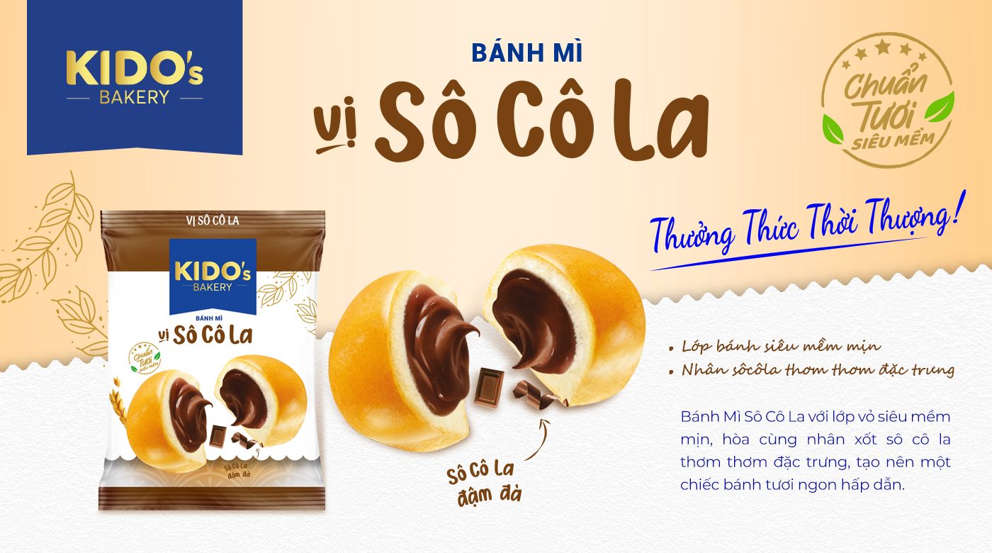 TẬP ĐOÀN KIDO › KIDO Bakery