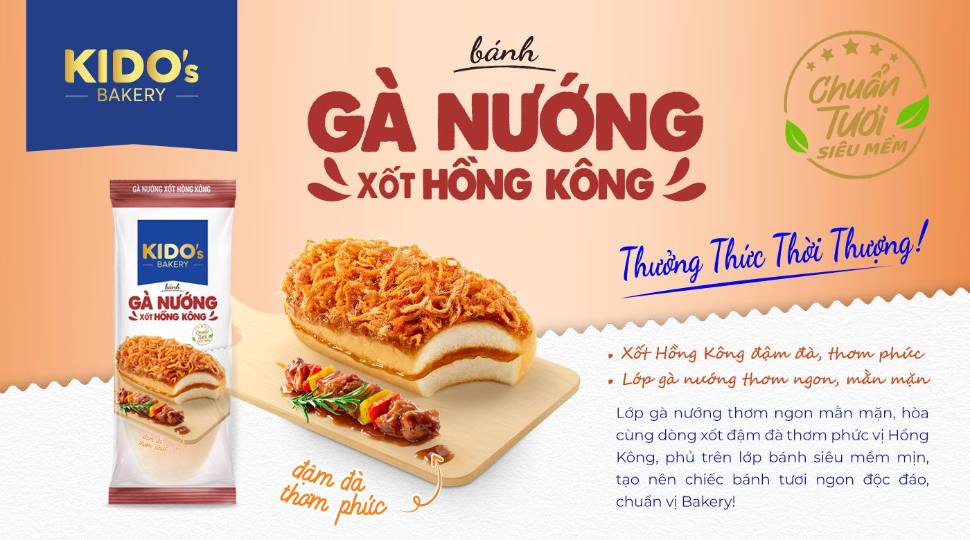 TẬP ĐOÀN KIDO › KIDO Bakery
