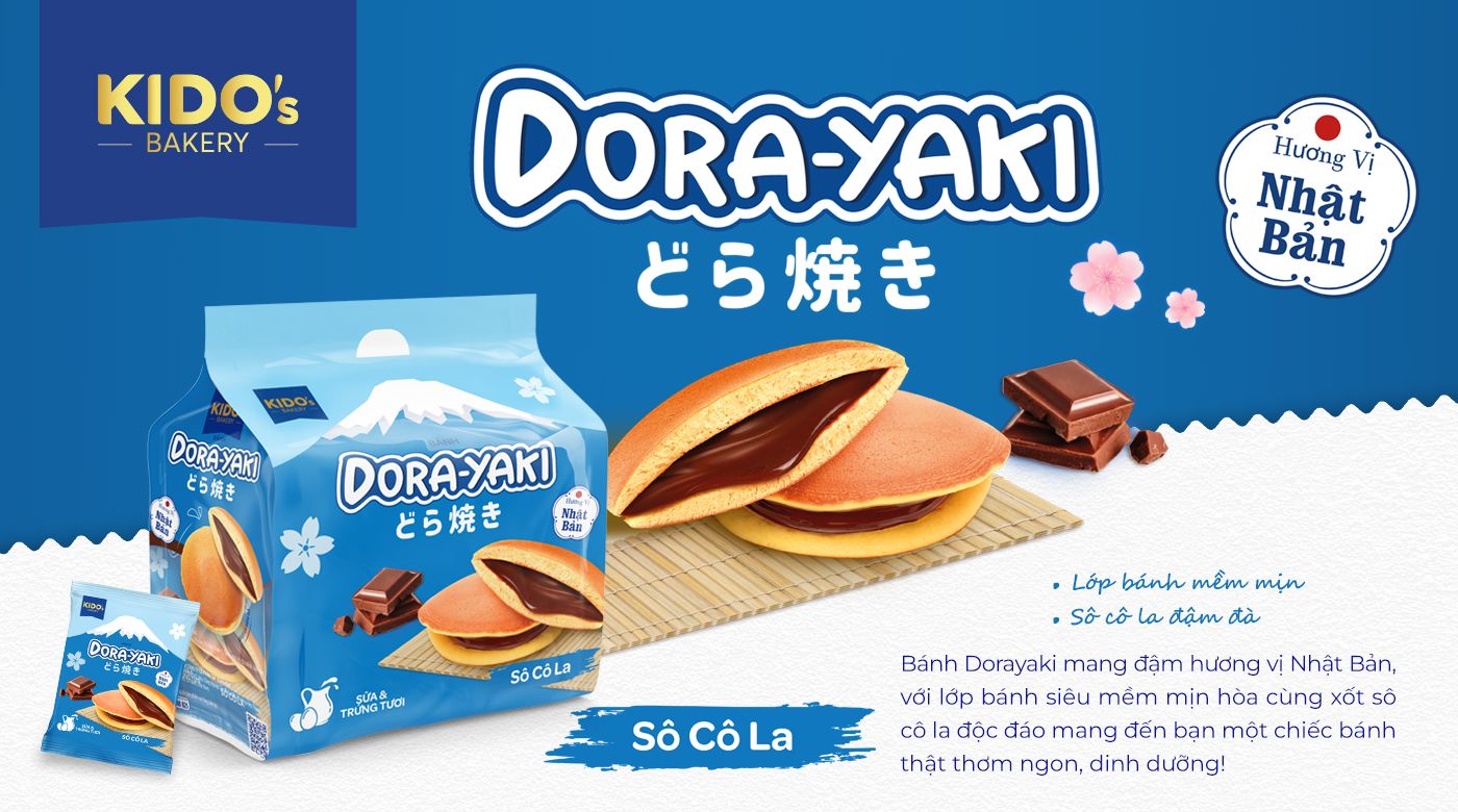 Mua bánh Dorayaki vị socola Kido's Bakery gói 150g ở đâu