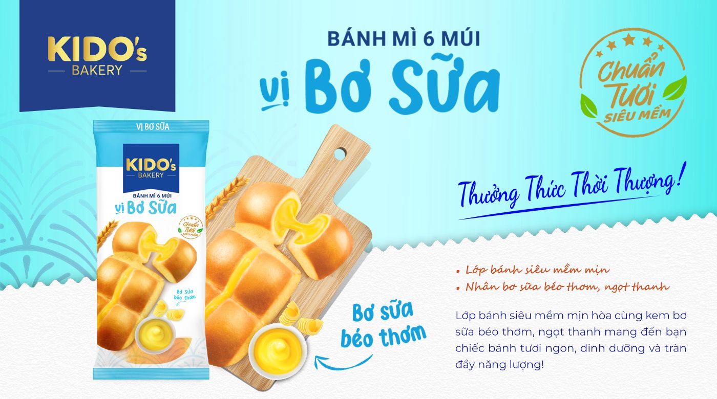 TẬP ĐOÀN KIDO › KIDO Bakery